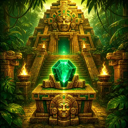 Cover permainan Aztec Gems di Megawin188